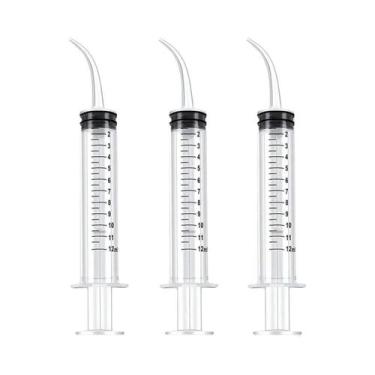 Imagem de Conjunto De 12 Seringas Para Irrigação De Dentes De Sábio Com Escala D