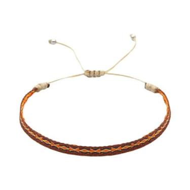 Imagem de Pulseira Boho Hippie Trançada À Mão Para Mulheres E Homens, Pulseira D