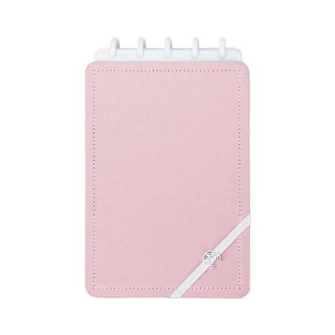 Imagem de Bloco Medio Rose Pastel Caderno Inteligente