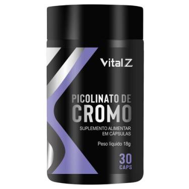 Imagem de Picolinato de Cromo 250 mcg  VitalZ  30 Cápsulas - Vital Z