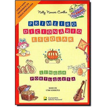 Imagem de Livro - Primeiro dicionário escolar - Língua Portuguesa
