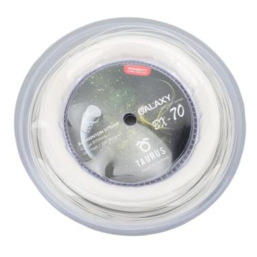 Imagem de SPYMINNPOO Corda de Raquete de Badminton de Nylon Elástico Alto para Tiros Potentes, Comprimento de 200 M, Design de Cores Brilhantes (#2)