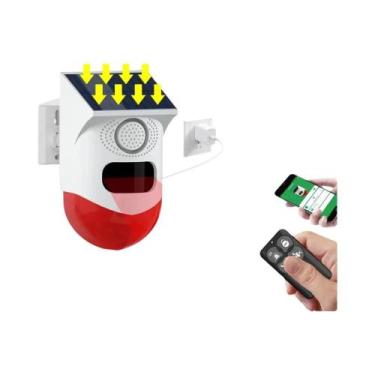 Imagem de Detector De Movimento Infravermelho Inteligente Tuya Com Energia Solar