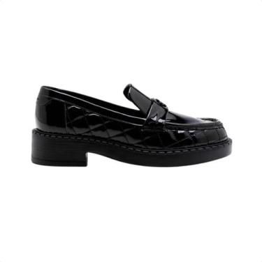 Imagem de Sapato Feminino Mocassim Capodarte Preto, Preto, 35