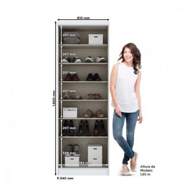 Imagem de Armário Multiuso 2 Portas Margarida Henn Branco