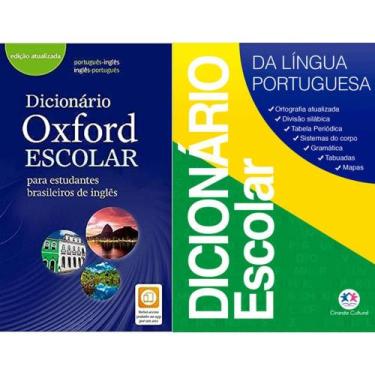 Imagem de Kit: Dicionário Oxford Escolar - Para Estudantes Brasileiros De Inglês