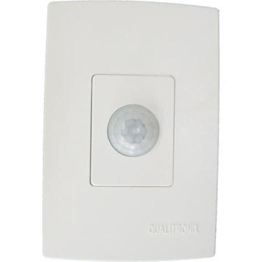 Imagem de Sensor Qualitronix Parede Embutir Foto 180 Branco Qi2M