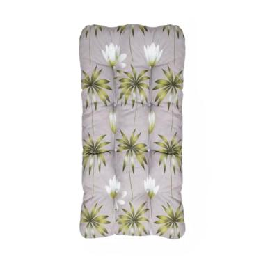 Imagem de Almofada de Luxo 120x60cm - Tamanho Grande para Cadeira, Pallet, Poltrona, Sofá e Namoradeira, Confortável para Descanso Premium, Durável e Decorativa (Tulipa)