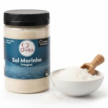 Imagem de Sal Marinho Grosso Q-VITA Pote 1kg