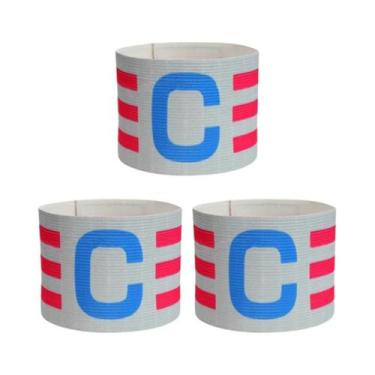 Imagem de Braçadeira De Capitão De Futebol Ajustável Para Crianças E Adultos, Pr