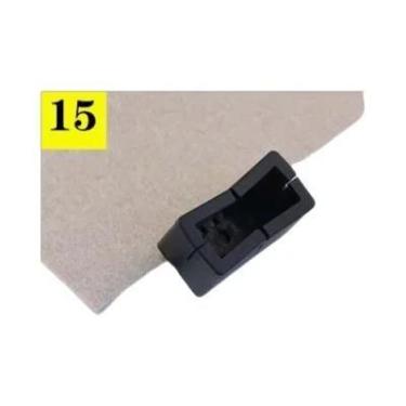 Imagem de Protetores De Pés De Cadeira Em Silicone Preto (16 Peças) Com Almofada