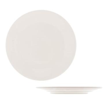Imagem de Prato Porcelana Sobremesa Branco 20cm Doces Bolo Lanchonete Restaurante Buffet Comida (6)