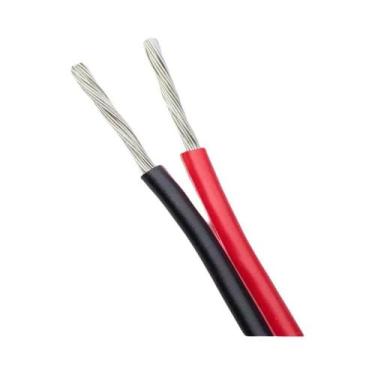 Imagem de Fio Elétrico Vermelho E Preto De 2 Pinos 30awg-16awg PVC 80 graus Cabo