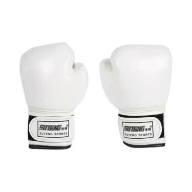 Imagem de Luvas De Boxe Infantis, 2 Peças, Azul, Preto, Vermelho, Para Treinamen