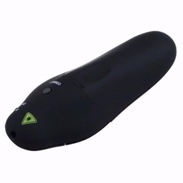 Imagem de Apresentador Multimidia Laser Sem Fio Preto Ap-400