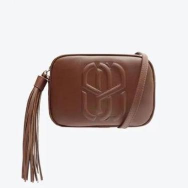 Imagem de Bolsa Schutz Tiracolo Pequena Kate Marrom-Feminino