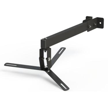 Imagem de Suporte Projetor Datashow Mini Led Parede Braço 40 Cm - Preto