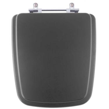 Imagem de Tampa De Privada Sanitaria Poliester Boss Noir Fosco Preto Para Louça Incepa