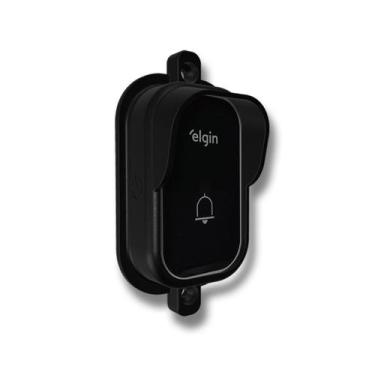 Imagem de Protetor Antifurto e Chuva para Campainha sem fio Elgin Cor:Preto - Ma