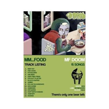 Imagem de Pôster Em Tela HD Da Capa Do Álbum De Música MF DOOM Para Decoração De