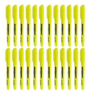Imagem de Marca Texto Mp612 Amarelo Neon 24 Unidades - Masterprint