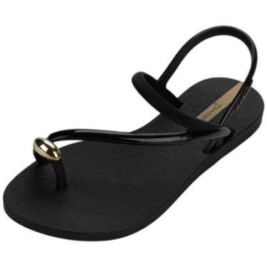 Imagem de Sandália Feminina Rasteira Pedraria Chic Glam Ring Ipanema-Feminino