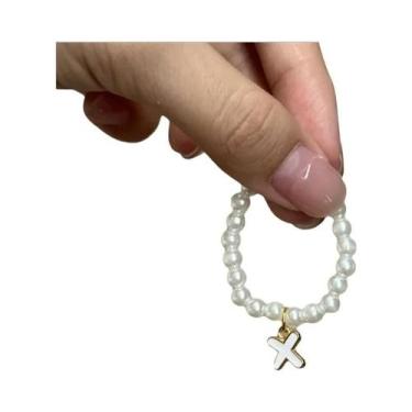 Imagem de Colar De Boneca De 17cm Com Pingente De Pérola Mini Labubus E Charm De