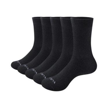 Imagem de Meias Masculinas Clássicas De Algodão Fino, Respiráveis E Confortáveis