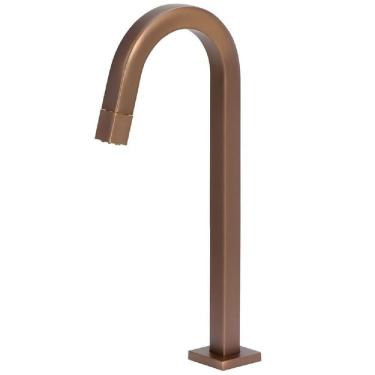 Imagem de Torneira De Mesa Alta Quadrada Rose 22mm 1-4 De Volta Para Lavatório 1260 - 773141 - Stoc