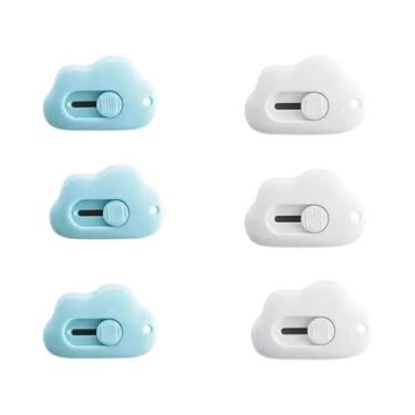 Imagem de Mini Estilete Portátil Em Formato De Coelho E Nuvem, Cortador De Papel