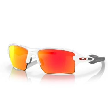Imagem de Óculos de Sol Oakley Flak 2.0 XL Polished White Prizm Ruby-Masculino