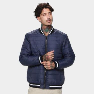 Imagem de Jaqueta Broken Rules Nylon Masculina, Azul, GG