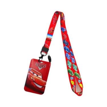 Imagem de Cordão De Pescoço Infantil Disney Carros, Suporte Para Crachá, Chave, 
