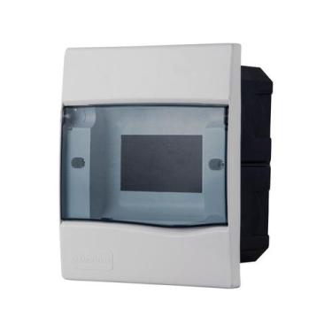 Imagem de Quadro de Distribuição de Embutir 5 DIN ou 3 NEMA Tramontina