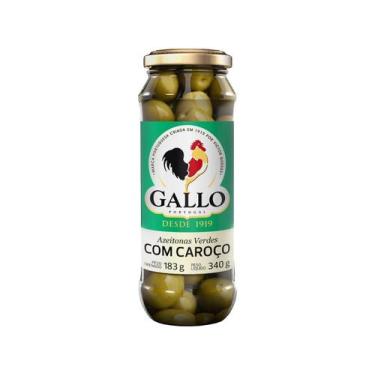 Imagem de Azeitona Verde com Caroço Gallo - 183g, 183g, 1