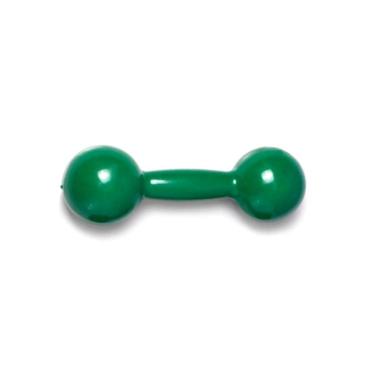 Imagem de Halter Emborrachado - 3 Kg (VERDE)-Feminino