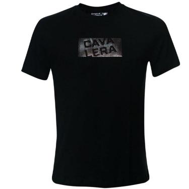 Imagem de Camiseta Cavalera Indie Rock Texture Preta Masculina-Masculino