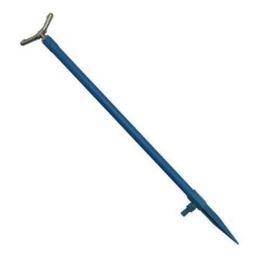 Imagem de Aspersor Irrigação Giratório 2 Jatos 50cm Bico Alumínio Azul - Nextgar