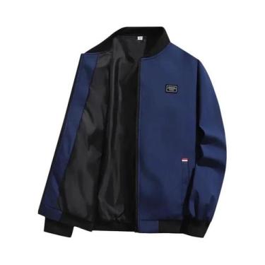 Imagem de Jaqueta Corta-vento Masculina Leve Para Primavera E Outono, À Prova De