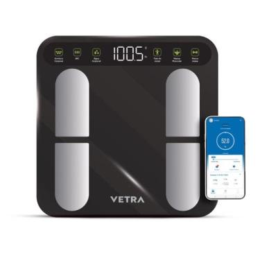 Imagem de Balança de Bioimpedância Digital Fit Balance Vetra Bluetooth 180kg