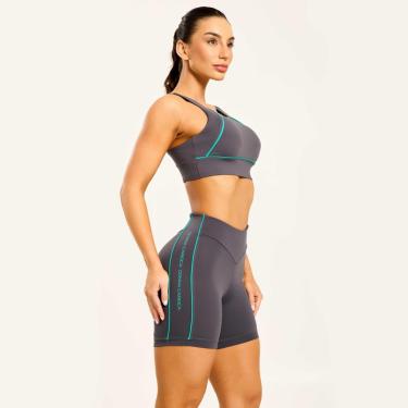 Imagem de Short Perception Poliamida Com Estampa Emborrachada Donna Carioca-Feminino