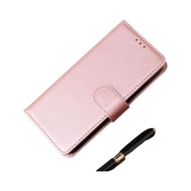 Imagem de Capa De Couro Magnética Com Suporte Para Cartões Para Samsung Galaxy A