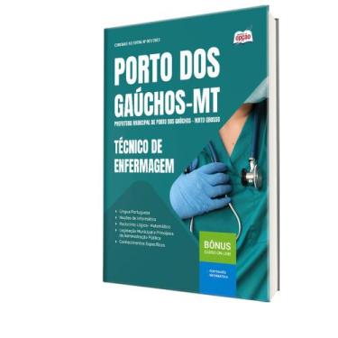 Imagem de Apostila Prefeitura de Porto dos Gaúchos-MT 2026 - Técnico em Enfermag