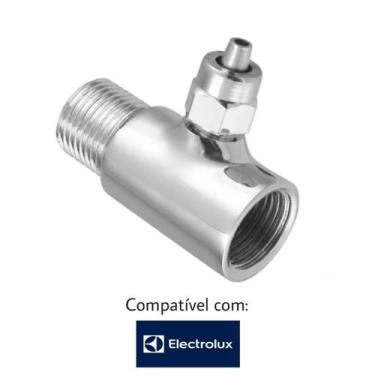 Imagem de Adaptador T Conexão Filtro Purificador de Água Electrolux Metal Cromad