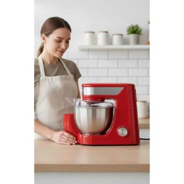 Imagem de Batedeira Planetária 700W 12 Vel. 4.5L Vermelho/Inox - Congratulations