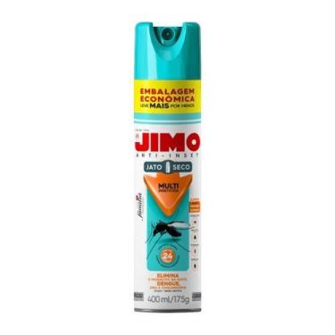 Imagem de Jimo Anti-inset Jato Seco Aerossol 400ml Inseticida Eficaz Contra Mosq