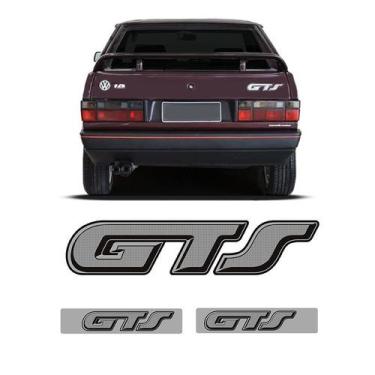 Imagem de Kit Gol Quadrado Gts 1991/1994 Emblemas Traseiro E Colunas - SPORTINOX