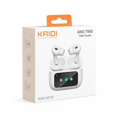 Imagem de Fone De Ouvido Bluetooth KAIDI ORIGINAL Tela Touch Fone de Ouvido Sem 