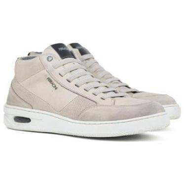 Imagem de Sapatênis Masculino Ferracini 24h Casual New Blady Couro Nobuck Cano Alto 2632 Cor:;Tam...