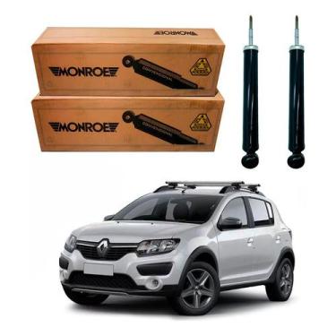 Imagem de Par Amortecedor Traseiro Sandero Stepway 1.6 2014 A 2019 - Monroe